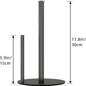 paper towel holder black kitchen roll holder