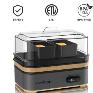 egg cooker electric 6 eggs capacity