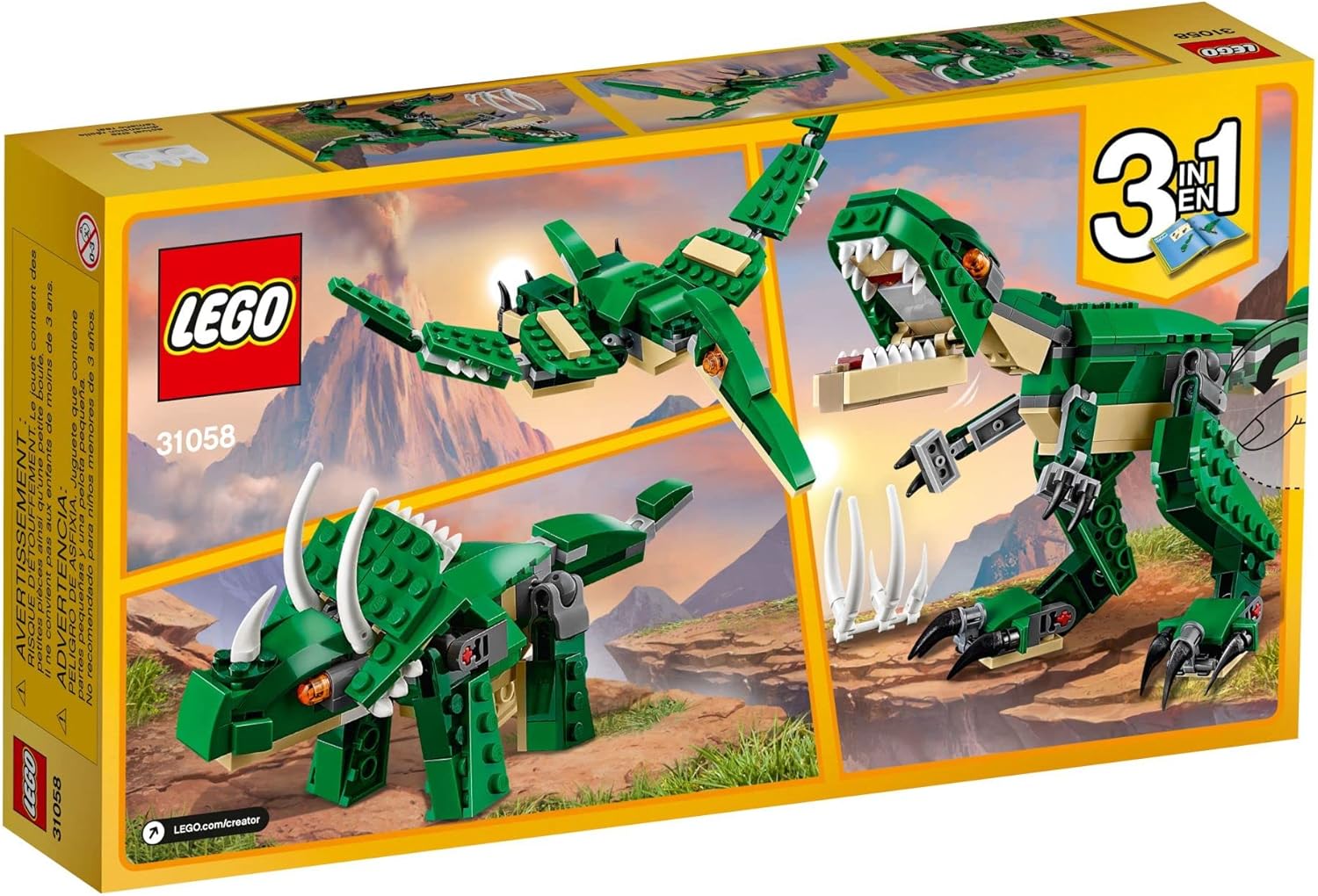 lego creator 3 in 1 mighty dinosaur toy lego creator 3 in 1 mighty dinosaur toy